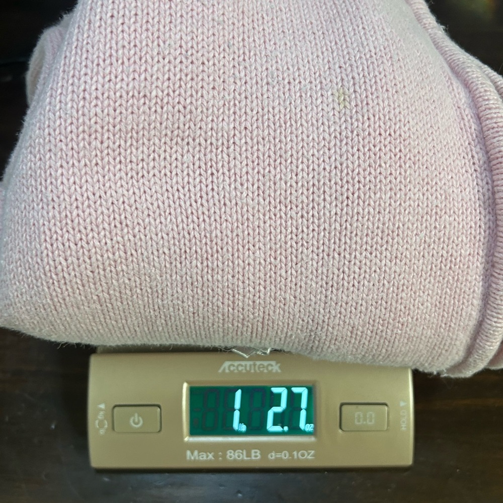 Bechamel Pink VTG Holiday Winter Jacket‎ with Festive Embroidery Christmas Large - Picture 8 of 8